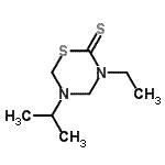 CAS#: 681218-06-4， 3-Ethyl-5-isopropyl-1,3,5-thiadiazinane-2-thione