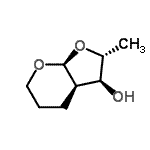 CAS#: 681283-10-3， (2R,3S,3aR,7aS)-2-Methylhexahydro-4H-furo[2,3-b]pyran-3-ol
