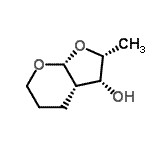 CAS#: 681283-11-4， (2R,3R,3aS,7aR)-2-Methylhexahydro-4H-furo[2,3-b]pyran-3-ol