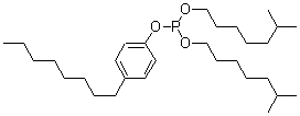 CAS#: 68133-13-1， Phosphorous Acid Diisooctyl 4-Octylphenyl Ester