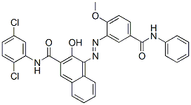 CAS#: 68133-42-6， N-(2,5-Dichlorophenyl)-3-Hydroxy-4-[[2-Methoxy-5-[(Phenylamino)Carbonyl]Phenyl]Azo]Naphthalene-2-Carboxamide