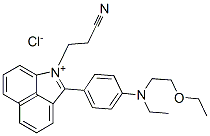 CAS#: 68134-32-7， 1-(2-Cyanoethyl)-2-[4-[(2-Ethoxyethyl)Ethylamino]Phenyl]Benz[cd]Indolium Chloride