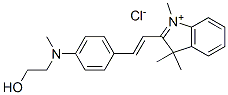 CAS#: 68140-79-4， 2-[2-[4-[(2-Hydroxyethyl)Methylamino]Phenyl]Vinyl]-1,3,3-Trimethyl-3H-Indolium Chloride