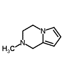 CAS#: 681447-26-7， 2-Methyl-1,2,3,4-tetrahydropyrrolo[1,2-a]pyrazine