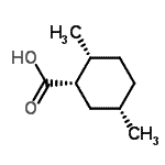 CAS#: 681448-22-6， (1S,2R,5S)-2,5-Dimethylcyclohexanecarboxylic acid