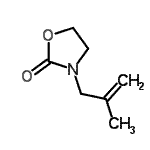 CAS#: 681483-44-3， 3-(2-Methyl-2-propen-1-yl)-1,3-oxazolidin-2-one