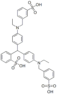 CAS#: 68155-73-7， 2-[Bis[4-[Ethyl[(3-Sulphophenyl)Methyl]Amino]Phenyl]Methyl]Benzenesulphonic Acid