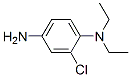 structure of CAS# 68155-76-0, 2-Chloro-N,N-Diethylbenzene-1,4-Diamine;2-Chloro-N,N-Diethyl-Benzene-1,4-Diamine;(4-Amino-2-Chloro-Phenyl)-Diethyl-Amine;Zinc00394773