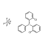 CAS#: 68156-03-6， Bis(2-chlorophenyl)(phenyl)sulfonium hexafluorophosphate