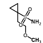CAS 登录号：681808-70-8， 1-(2-甲氧基乙基)环丙烷-1-磺酰胺