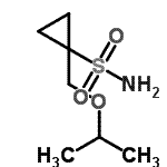 CAS#: 681808-74-2， 1-(isopropoxymethyl)cyclopropane-1-sulfonamide