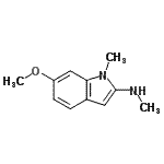 CAS#: 681860-44-6， 6-Methoxy-N,1-dimethyl-1H-indol-2-amine
