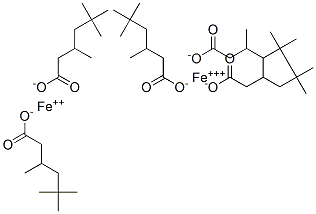 CAS#: 68201-82-1， 3,5,5-Trimethylhexanoic Acid, Iron(2+) Iron(3+) Salt