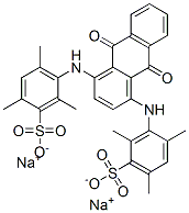 CAS#: 68214-05-1， Disodium 3-[[9,10-Dioxo-4-[(2,4,6-Trimethyl-3-Sulfonato-Phenyl)Amino]Anthracen-1-Yl]Amino]-2,4,6-Trimethyl-Benzenesulfonate