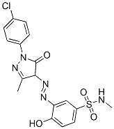 CAS#: 68227-56-5， 3-[[1-(4-Chlorophenyl)-4,5-Dihydro-3-Methyl-5-Oxo-1H-Pyrazol-4-Yl]Azo]-4-Hydroxy-N-Methylbenzenesulphonamide