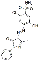 CAS#: 68227-63-4， 2-Chloro-4-[(4,5-Dihydro-3-Methyl-5-Oxo-1-Phenyl-1H-Pyrazol-4-Yl)Azo]-5-Hydroxybenzenesulphonamide