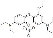 CAS 登录号:68239-07-6, 3,7-二(二乙基氨基)-1-乙氧基吩恶嗪-5-鎓硝酸盐