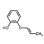 CAS#: 682772-47-0， 2-[(1E)-1-Propen-1-yloxy]phenol