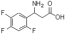 CAS#: 682803-77-6， 3-amino-3-(2,4,5-trifluorophenyl)propanoic acid