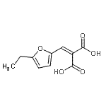 CAS#: 682805-57-8， [(5-Ethyl-2-furyl)methylene]malonic acid