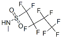 structure of CAS# 68298-12-4, N-(Methyl)Nonafluorobutanesulfonamide;1,1,2,2,3,3,4,4,4-Nonafluoro-N-Methyl-Butane-1-Sulfonamide;1-Butanesulfonamide, 1,1,2,2,3,3,4,4,4-Nonafluoro-N-Methyl-;N-(Methyl)Nonafluorobutanesulfonamide