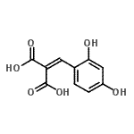 CAS#: 683214-07-5， (2,4-Dihydroxybenzylidene)malonic acid