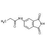 CAS#: 683232-73-7， N-(1,3-Dioxo-2,3-dihydro-1H-isoindol-5-yl)propanamide