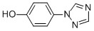 structure of CAS# 68337-15-5, 4-(1,2,4-Triazol-1-Yl)Phenol;4-(1H-1,2,4-Triazol-1-Yl)Phenol;Phenol, 4-(1H-1,2,4-Triazol-1-Yl)-
