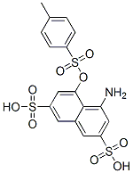 CAS#: 6837-93-0， 4-Amino-5-(Tosyloxy)Naphthalene-2,7-Disulfonic Acid