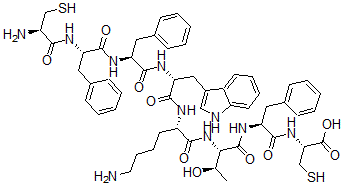 CAS#: 68374-47-0， Octapeptide-Trp(8)-Somatostatin