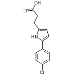 CAS#: 683808-84-6， 3-[5-(4-Chlorophenyl)-1H-pyrrol-2-yl]propanoic acid