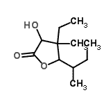 CAS#: 683809-85-0， 5-sec-Butyl-4-ethyl-3-hydroxy-4-methyldihydro-2(3H)-furanone
