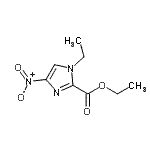 CAS#: 683815-48-7， Ethyl 1-ethyl-4-nitro-1H-imidazole-2-carboxylate