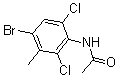 CAS#: 68399-95-1， N-(4-Bromo-2,6-Dichloro-3-Methylphenyl)-Acetamide