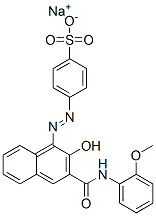 CAS#: 68399-96-2， Sodium 4-[[2-Hydroxy-3-[(2-Methoxyphenyl)Carbamoyl]-1-Naphthyl]Azo]Benzenesulphonate