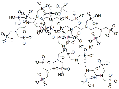 CAS#: 68400-03-3， Pentapotassium Pentahydrogen [[Bis[2-[Bis(Phosphonatomethyl)Amino]Ethyl]Amino]Methyl]Phosphonate