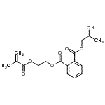 CAS#: 68406-95-1， 2-Hydroxypropyl 2-(methacryloyloxy)ethyl phthalate