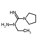 CAS#: 684209-25-4， N-Ethyl-1-pyrrolidinecarboximidohydrazide
