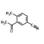 CAS#: 684215-40-5， 3-Acetyl-4-methylbenzonitrile