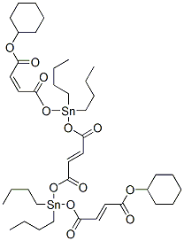 CAS#: 68460-05-9， Dicyclohexyl 6,6,13,13-Tetrabutyl-4,8,11,15-Tetraoxo-5,7,12,14-Tetraoxa-6,13-Distannoctadeca-2,9,16(Z)-Trienedioate