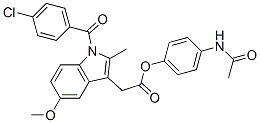 CAS#: 68483-33-0， 4-(Acetylamino)Phenyl 1-(4-Chlorobenzoyl)-5-Methoxy-2-Methyl-1H-Indole-3-Acetate