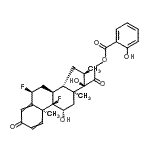 CAS#: 68497-94-9， (6alpha,11beta,16alpha)-6,9-Difluoro-11,17-dihydroxy-16-methyl-3,20-dioxopregna-1,4-dien-21-yl salicylate