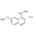CAS#: 68500-39-0， 4-Hydrazino-6-methoxyquinoline hydrochloride (1:1)