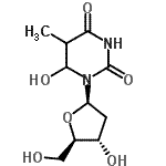 CAS#: 68509-78-4， 2'-Deoxy-6-hydroxy-3,4,5,6-tetrahydrothymidine