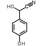 CAS#: 6851-36-1， Hydroxy(4-Hydroxyphenyl)Acetonitrile