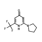 CAS#: 685113-04-6， 2-(1-Pyrrolidinyl)-6-(trifluoromethyl)-4(1H)-pyrimidinone