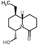 CAS#: 685138-88-9， (6S,9R,9aS)-9-Ethyl-6-(hydroxymethyl)octahydro-4H-quinolizin-4-one