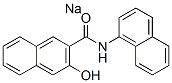 CAS 登录号：68556-05-8， 3-羟基-N-萘基萘-2-甲酰胺钠盐