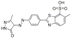 CAS#: 68568-78-5， 2-[4-[[(4,5-Dihydro-3-Methyl-5-Oxo-1H-Pyrazol)-4-Yl]Azo]Phenyl]-6-Methyl-7-Benzothiazolesulfonic Acid