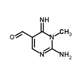CAS#: 6860-68-0， 2-Amino-6-Imino-1-Methyl-1,6-Dihydro-5-Pyrimidinecarbaldehyde